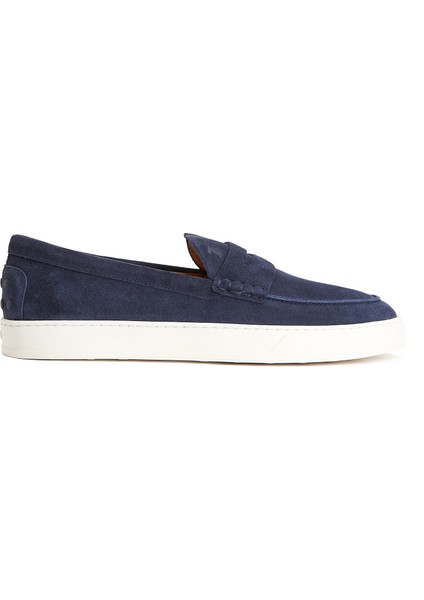 Lacivert Erkek Deri Loafer