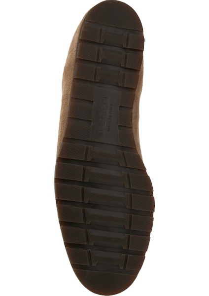 Kahverengi Erkek Süet Loafer