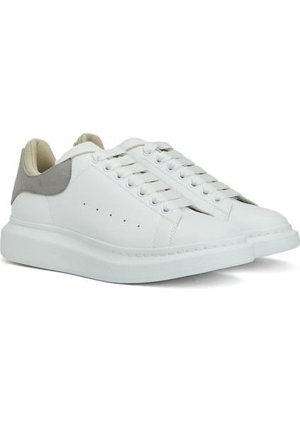 Oversized Beyaz Erkek Deri Sneaker fiyatları