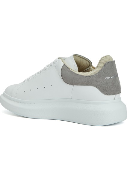 Oversized Beyaz Erkek Deri Sneaker modelleri