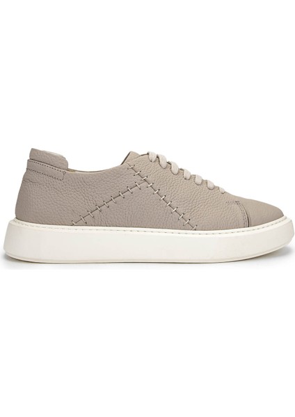 Erkek Hakiki Deri Bej Sneakers & Spor Ayakkabı 1093 1335 Erk Ayk Y25 Bej Fltr