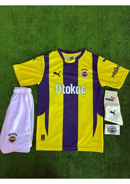 Fenérbãhçe//isimsiz Sarı/lacivert 24/25 Yeni Sezon Çocuk Forması