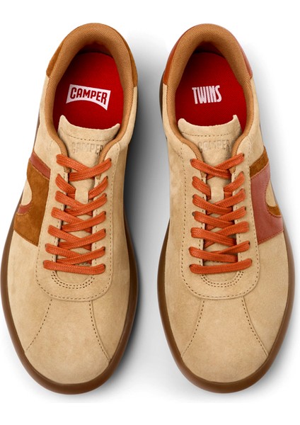 Twins Bej Nubuk Deri Erkek Sneaker K100937-014 modelleri