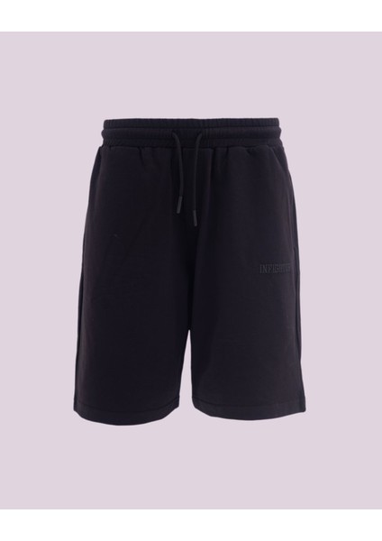 Siyah Basıc Short