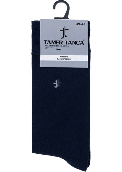 Erkek Bambu Lacivert Klasik Çorap 1114 T25 Erk Crp 39-41 Lacıvert