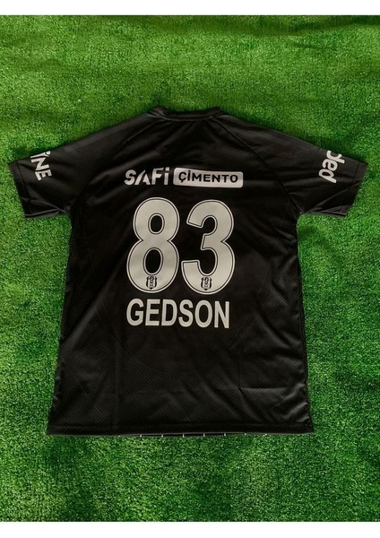 2024/25 Beşikt Ş'- Gedson' Fernandes' 83 Deplasman Siyah Forması Spor T-Shirt fırsatları