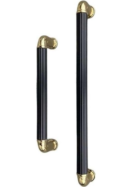 Mobilya Kulbu Altın/siyah Renk 320MM Kulp 1 Adet (SY4682 0320 Gl-Al6)