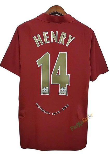 Nostalji Arsenal 2006 Henry Deplasman Retro Maç Forması