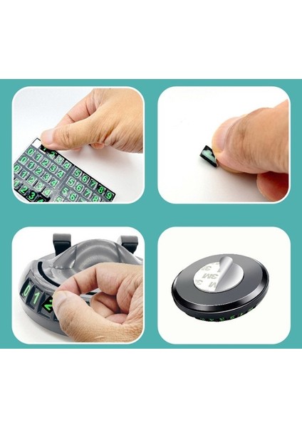 360° Dönebilen Yapışkanlı Numaratörlü Araç Telefon Tutucu fiyatları