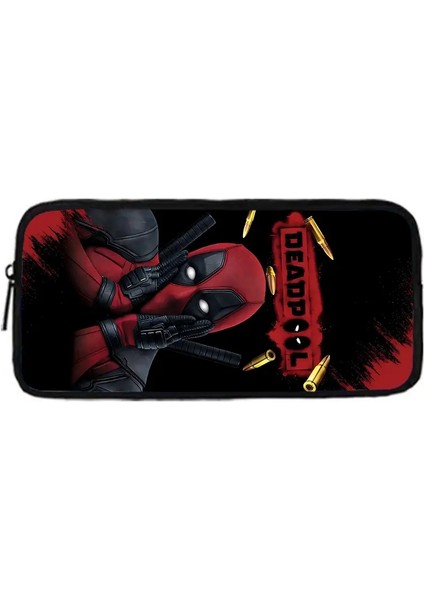 Deadpool Çocuk Okulu Sırt Çantası Omuz Çantası Kalem Çantaları Erkek Kızlar Için Okul Çantaları En Iyi Hediye Rengi: BD-213HJ81A3 (Yurt Dışından)