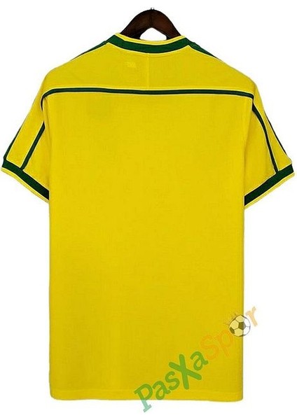 Nostalji Brezilya 1998 Dünya Kupası Finali Iç Saha Retro Forması
