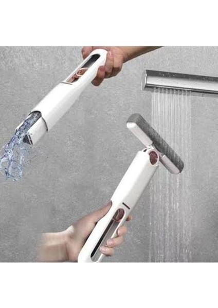 Kompakt Mini Mop, Tek Dokunuşla Kendinden Sıkmalı Temizlik Paspası