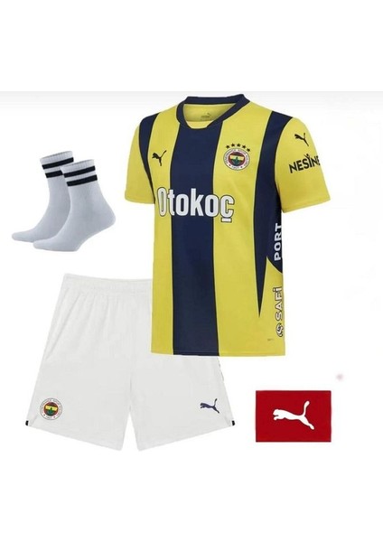 Fênêrbâhçê-Isimsiz New Sezon 25/26 Parçalı Çoçuk 4.lü Set Futbol Forması Vs Spor Atlet