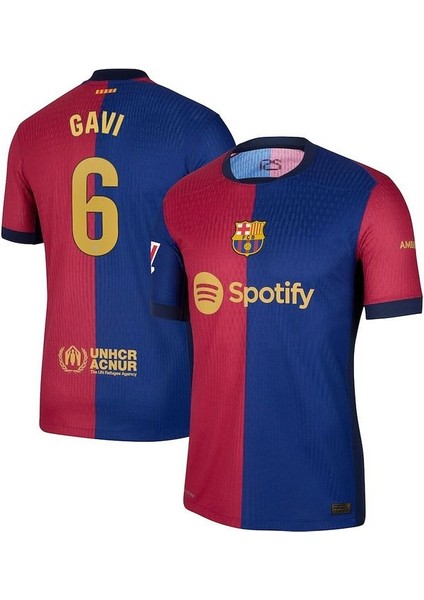 Barcelona 2024-25 Yeni Sezon #6 Gavi Yetişkin Iç Saha Forması Parçalı modelleri