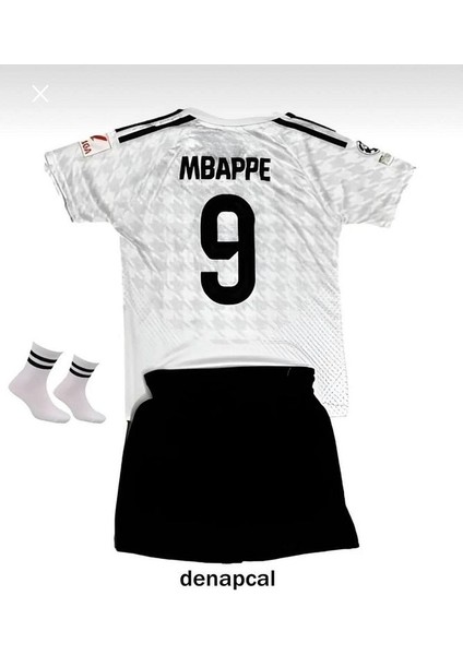 Mbappe Realmadrid' Yeni Sezon 24/25 Futbol Çocuk Forması 3'lü Set