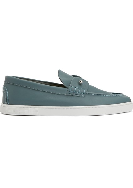 Rockie Mavi Erkek Deri Loafer