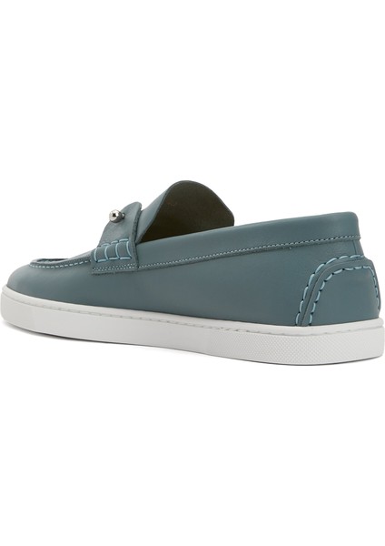 Rockie Mavi Erkek Deri Loafer