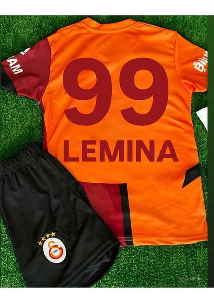 2024/2025 Sezon Mario Lemina 99 Iç Saha Parçalı Yeni Sezon Özel Çocuk Futbol Forması