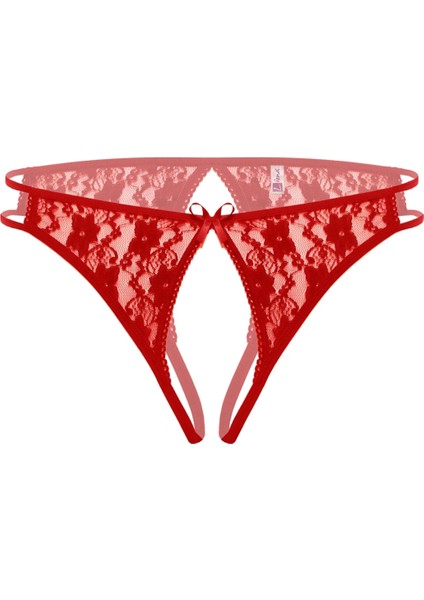 Miraxx Ağı Açık Büyük Beden Kırmızı Bato Külot