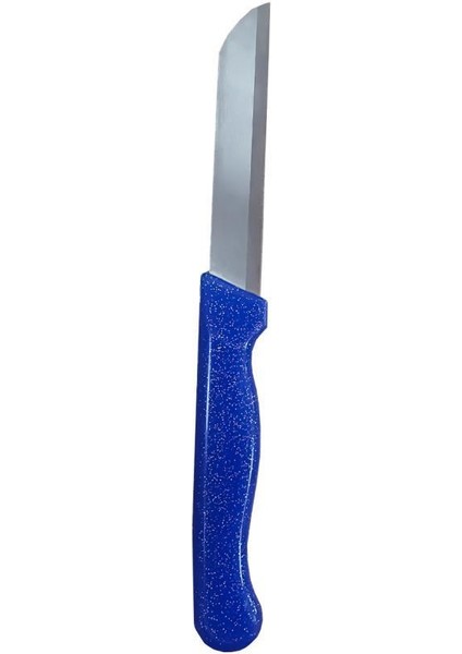 Yatay Bıçaklı Sebze ve Meyve Soyacağı ve Bıçağı Mavi Solingen 3'lü Set