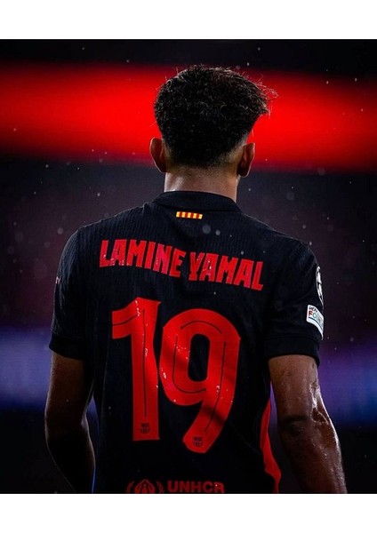Barcelona 2024-25 Yeni Sezon #19 Lamine Yamal Yetişkin Deplasman Forması fiyatları