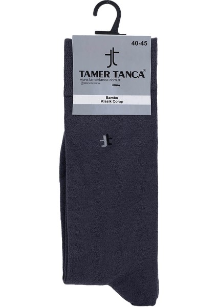 Erkek Bambu Antrasit Klasik Çorap 1114 T24 Erk Crp 40-44 Antrasıt