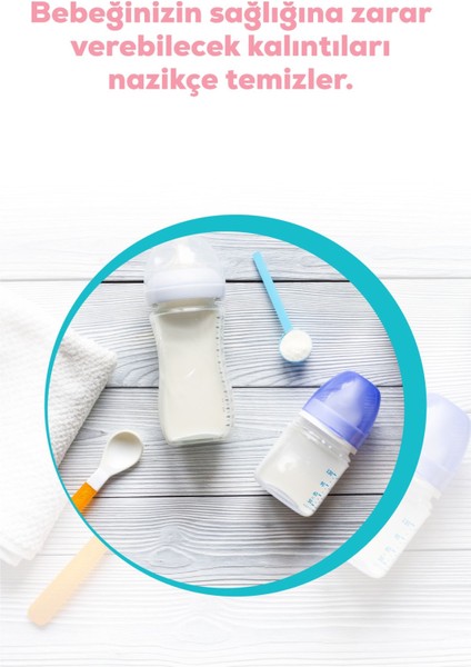 Bitkisel Bebek Biberon ve Emzik Temizleyici 500 ml - Parfümsüz, Kalıntı Bırakmaz, Vegan fırsatları