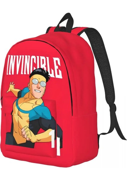 Yenilmez Sırt Çantası Erkekler Için Kadınlar Serin Öğrenci Işletme Daypack Hero Dizüstü Tuval Çantalar Spor Renkleri: 4/boyut: S 30X14X40 cm (Yurt Dışından)