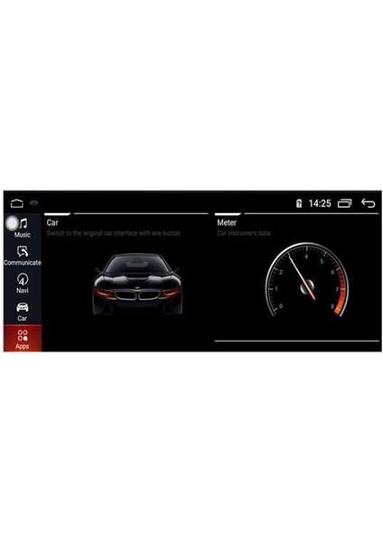 Bmw F10 Anroid Nbt 4 Ram 64 Hafıza Qualcomm Işlemci Kablosuz Carplay 10.25 Inç modelleri