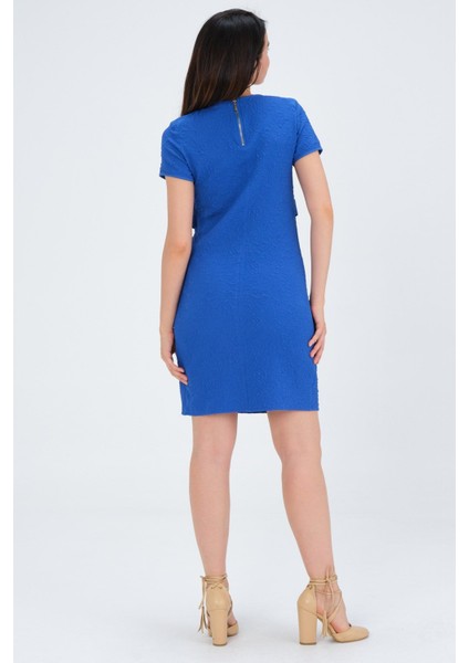 Hamile Günlük Elbise Fermuar Cepli Saks indirimleri