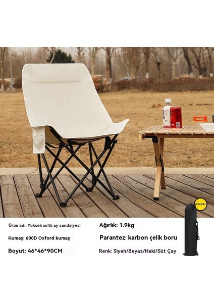 Açık Katlanır Sandalye Kamp Öğle Molası Plaj Sandalye Balıkçılık Sandalye (Yurt Dışından)