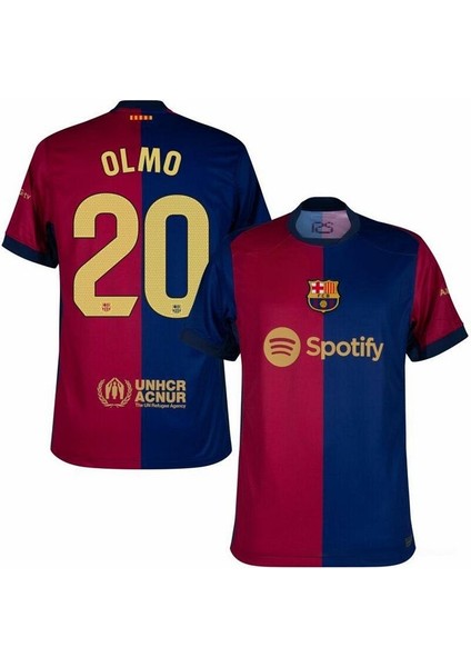 2024/25 Yeni Sezon Dani Olmo 20 B.a.r.c.e.l.o.n.a Iç Saha Parçalı Forması