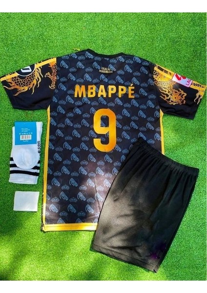 Kylian Mbappe Real Madrid 2024 /25 Yeni Sezon Özel Konsept Çocuk Forması 4' Lü Set (Armalı) modelleri