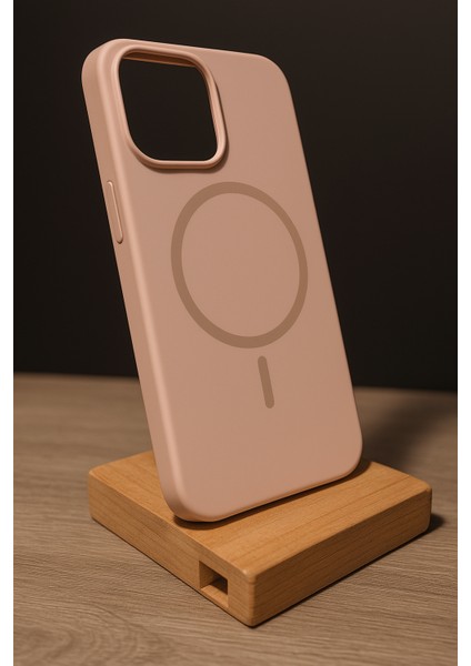 iPhone 11 Magsafe Uyumlu Sütlü Kahve Silikon Kılıf – Sıcak Tonlarda Şıklık