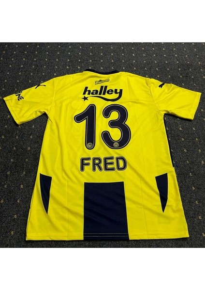 Yeni Sezon 2024-25 ᖴeᑎeᖇᗷᗩᕼçe #13 'fred' '' Iç Saha Yetişkin Forması Çubuklu fırsatları