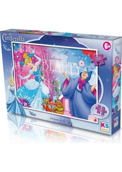 Ks Games Cinderella Puzzle 200 Parça
