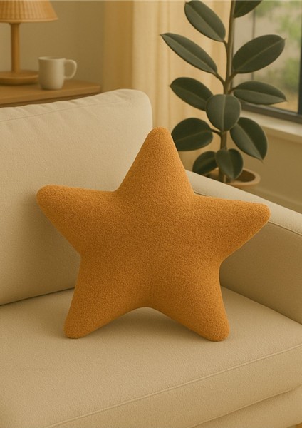 Dekoratif Yıldız Kırlent Yastık Minder - Ithal Toscano