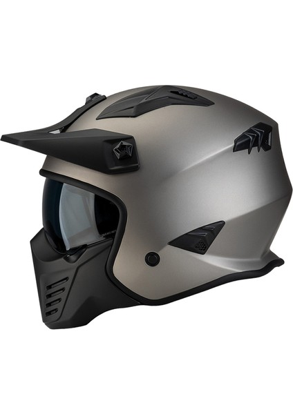 Sw 726X Tokyo Dark Titanium Moduler Kask
