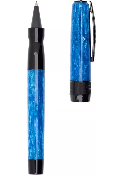 Rock Black Trimler Mavi Tükenmez Kalem