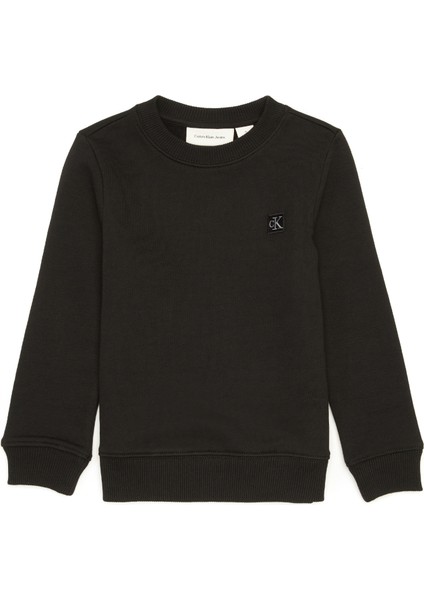 Siyah Unisex Çocuk Sweatshirt