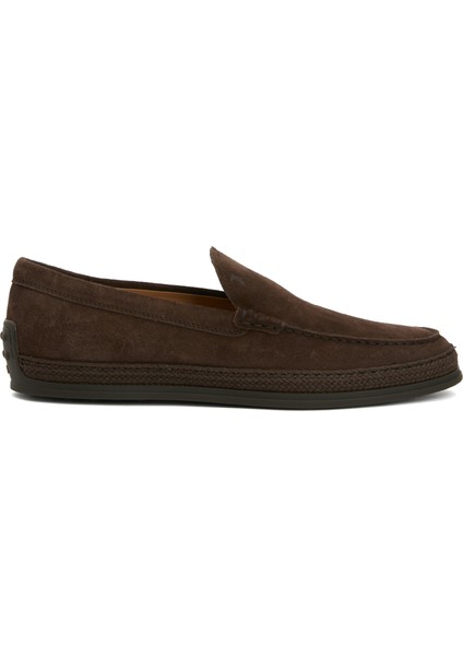 Kahverengi Erkek Deri Loafer