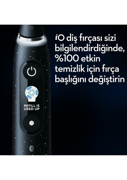 Io 10 Şarjlı Diş Fırçası - Kozmik Siyah