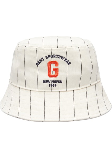 Krem Logolu Unisex Şapka