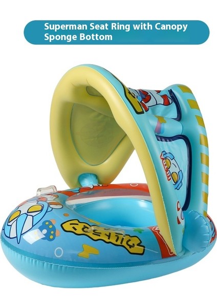 Direksiyon Koltuğu Halkaları Çocuk Yüzme Halkaları Su Oynama Sevimli Karikatür Yüzme Halkaları (Yurt Dışından)