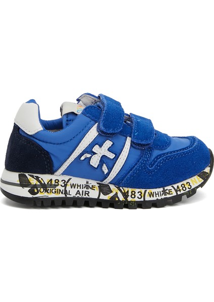 Sky V Mavi Unisex Çocuk Deri Sneaker