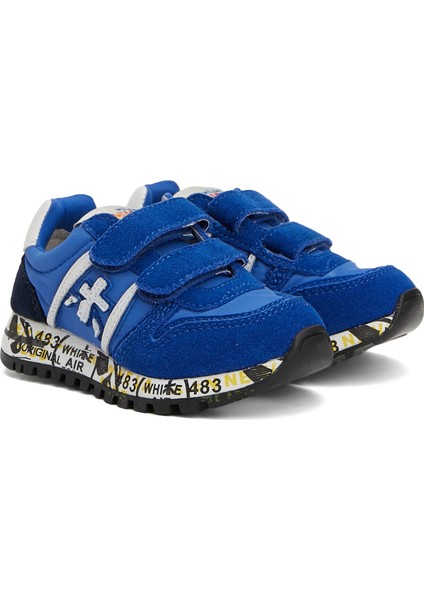 Sky V Mavi Unisex Çocuk Deri Sneaker