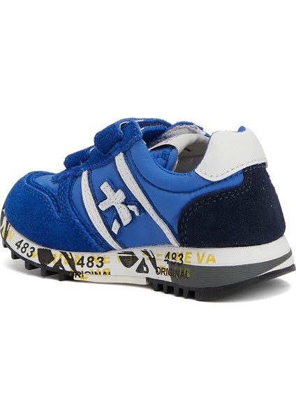 Sky V Mavi Unisex Çocuk Deri Sneaker