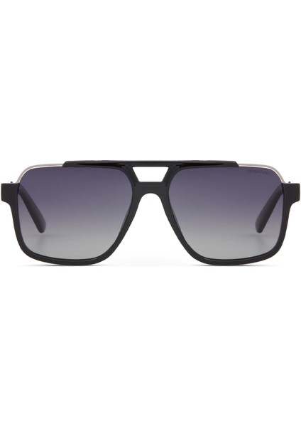 Ds 2372 C2 Siyah Metal Erkek Güneş Gözlüğü