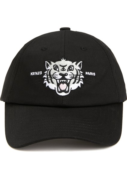 Tiger Siyah Nakışlı Erkek Şapka