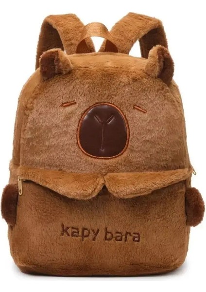 Yeni Capya Peluş Peluş Sırt Çantası Omuz Çantası Capya Peluş Peluş Sırt Çantası Hayvanları Öğrenciler Okul Çantası Çanta: A (Yurt Dışından)